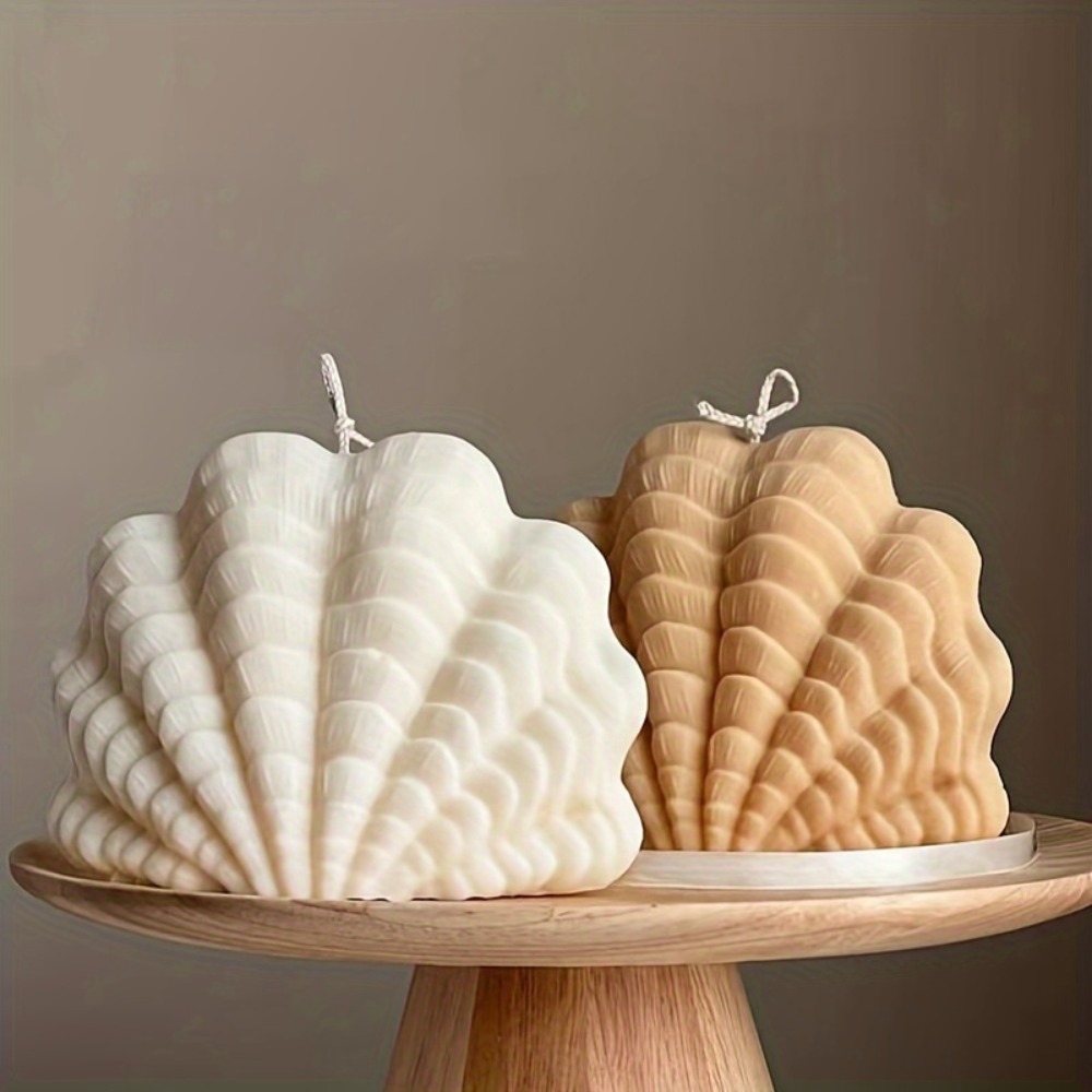 Resin Ocean Wave Mold - Cetakan Silikon Lilin Kerang Desain Gelombang