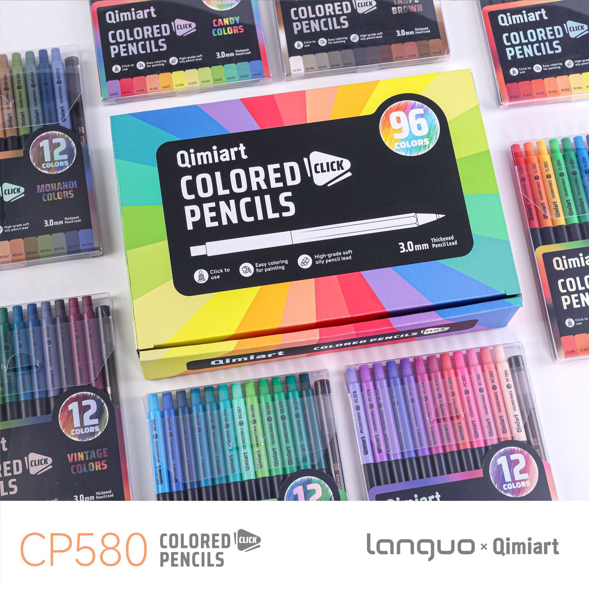 Staedtler Pencil Lumocolor - Set Pensil Warna Retractable 96 Warna