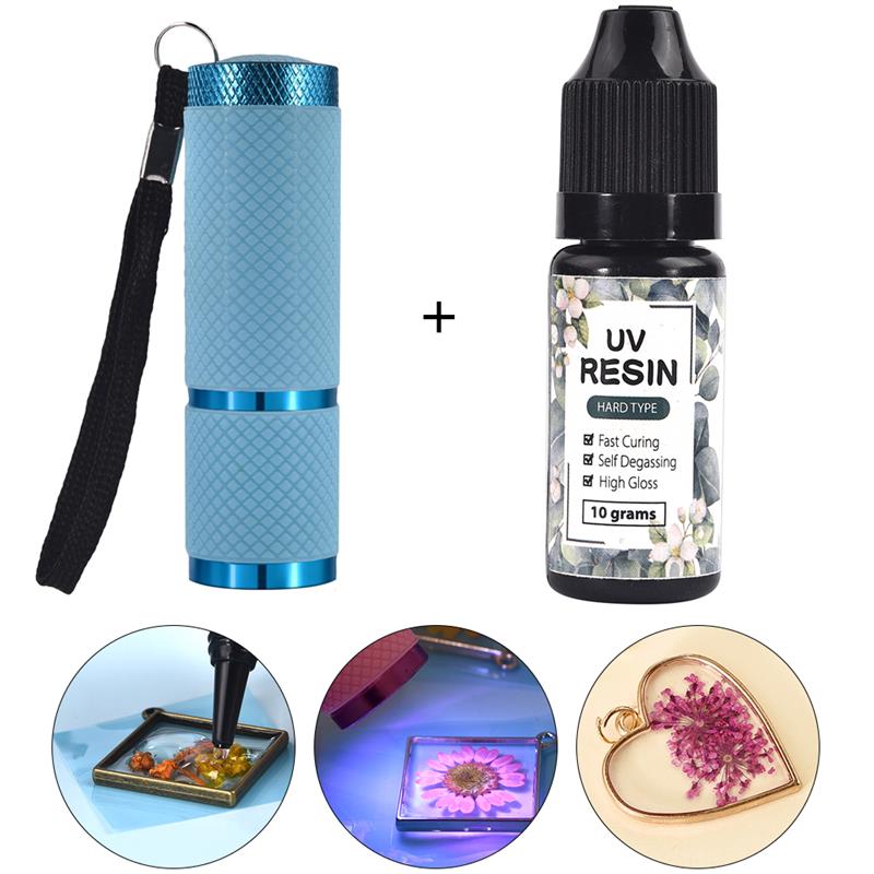 10G 25G Resin UV Keras DIY Res - Epoxy Uv Resin Kit ulasan dan harga
