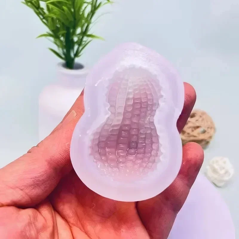 3 Buah Cetakan Silikon Kacang  - Resin Crafts Diy ulasan dan harga