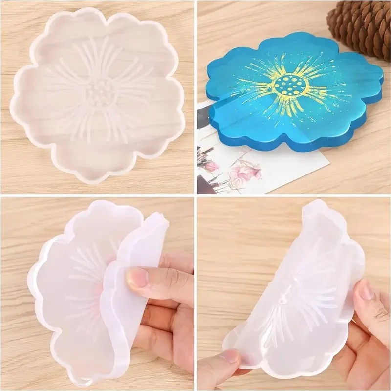 Cetakan resin silikon berbentu - Geode Mold Silicone ulasan dan harga