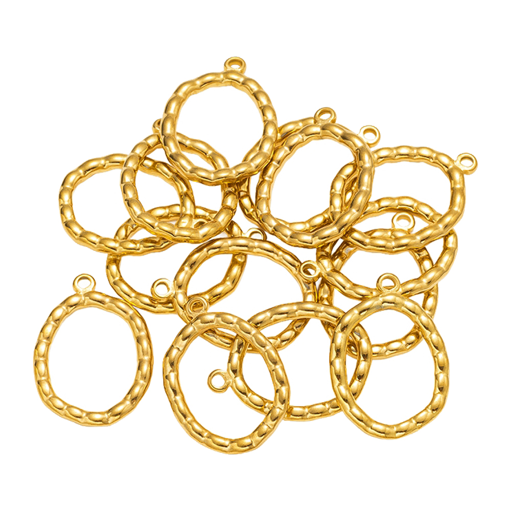5 pcs Liontin Bingkai Berongga - Resin Craft Projects ulasan dan harga