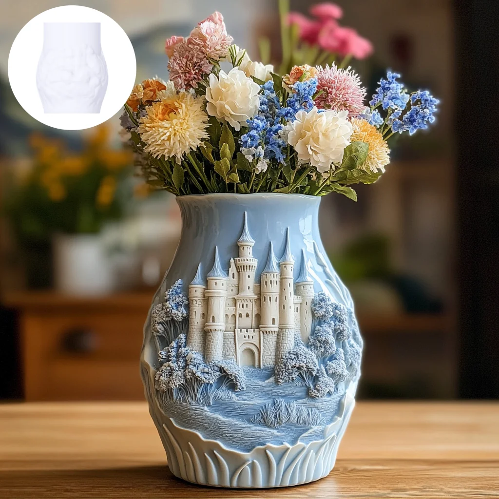 Cetakan Silikon Pot Vas Tanama - Resin Ocean Wave Mold ulasan dan harga