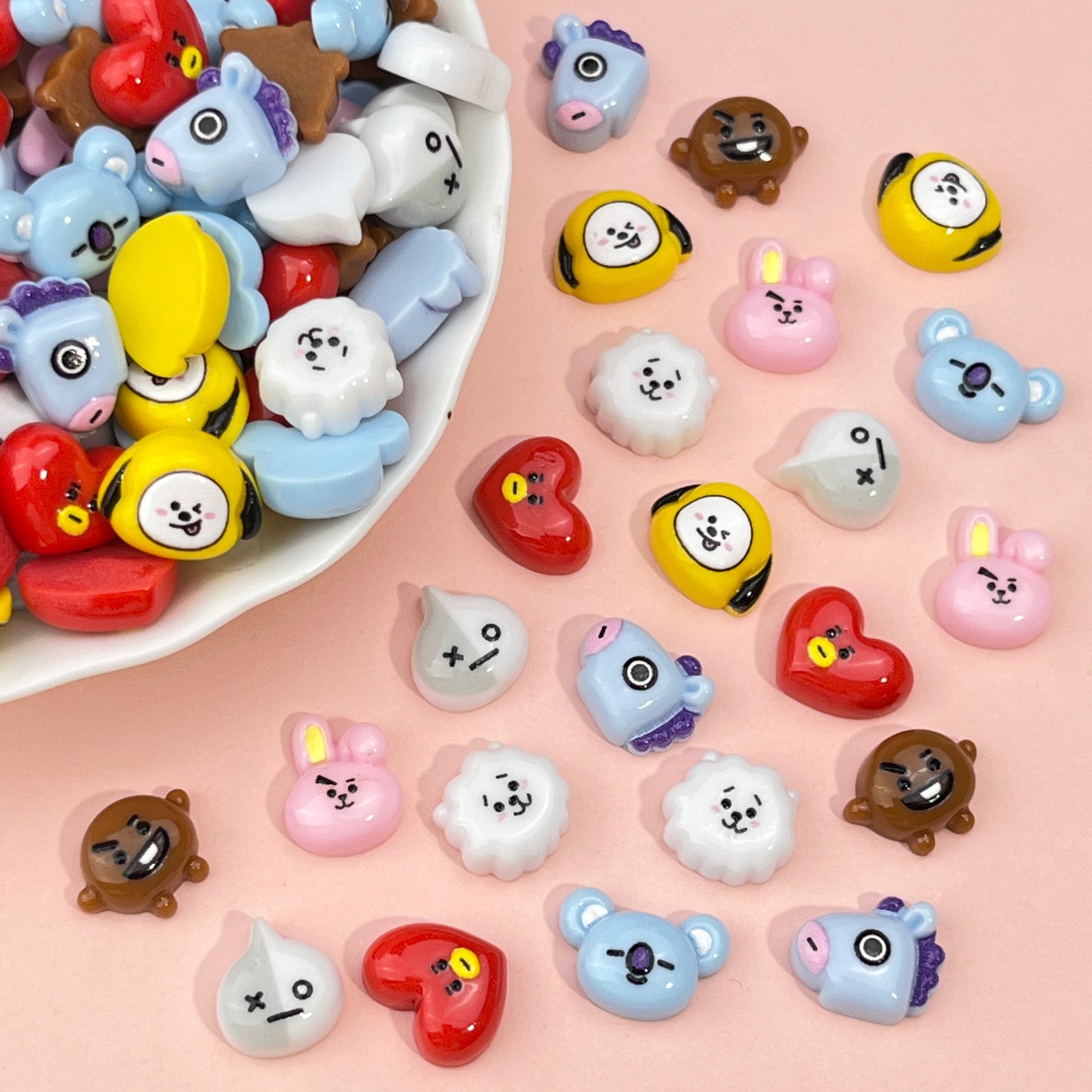 B T 21 Chimmy Koya RJ Shooky T - Resin Craft Kit ulasan dan harga