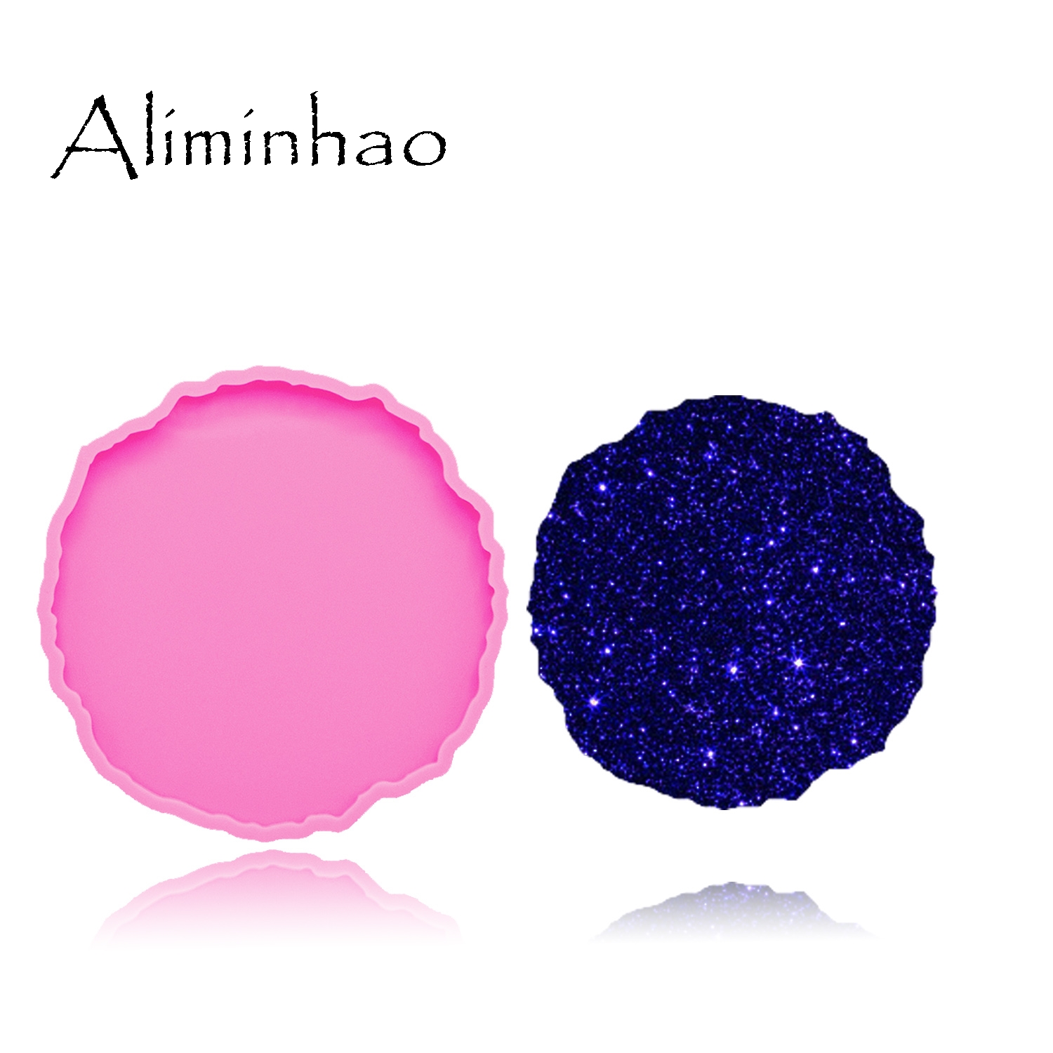 DY0278 Mengkilap Kualitas Ting - Geode Mold Silicone ulasan dan harga