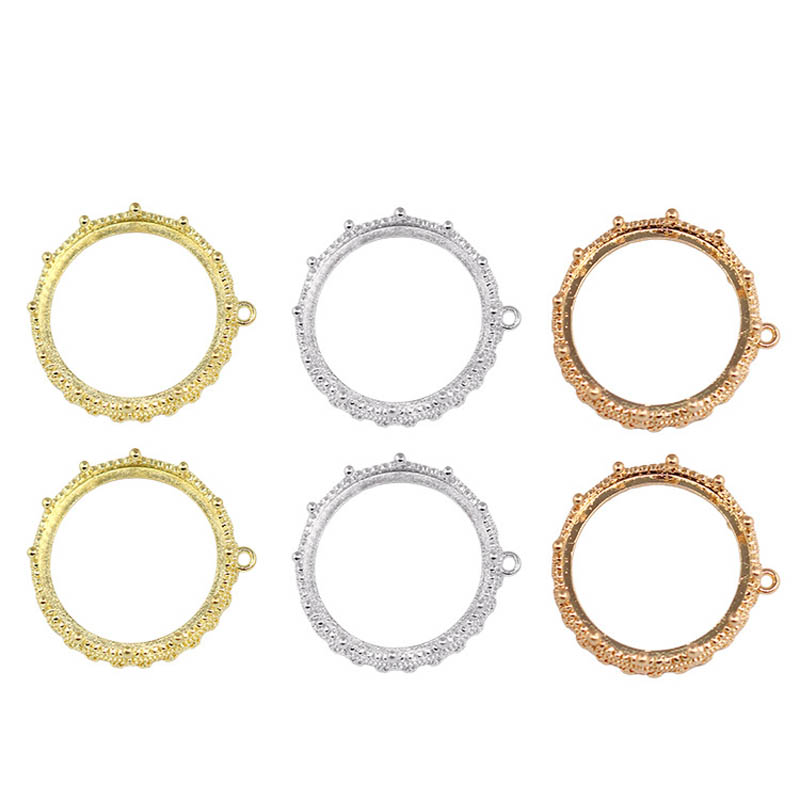20Pcs Kuningan Dicor Buka Kemb - Bezels Set Pendant ulasan dan harga