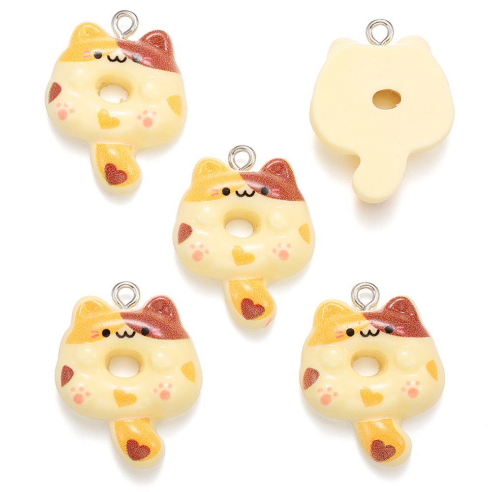 10Pcs Gantungan Kunci Resin Ku - Resin Crafts Diy ulasan dan harga