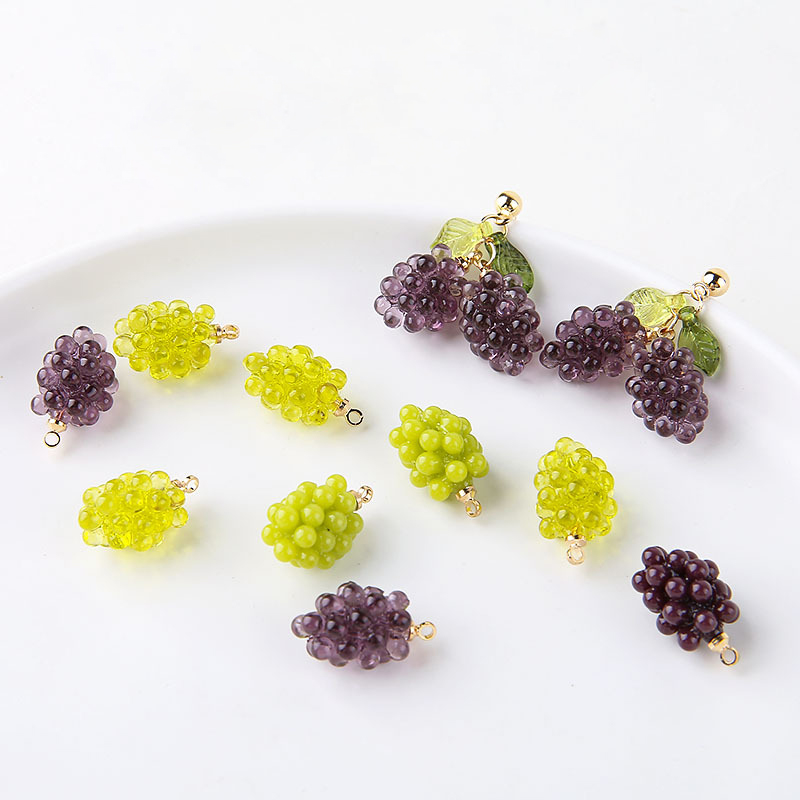 6 buah liontin resin berbentuk - Resin Craft Projects ulasan dan harga
